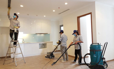 Dịch vụ tổng vệ sinh sau xây dựng, tổng vệ sinh định kỳ