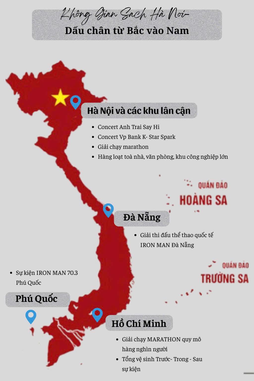 KHÔNG GIAN SẠCH HÀ NỘI – DẤU CHÂN TỪ BẮC VÀO NAM