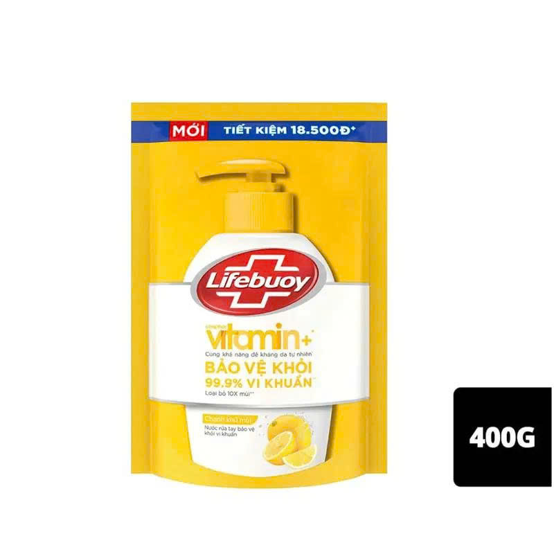 NƯỚC RỬA TAY LIFEBUOY TÚI 400G